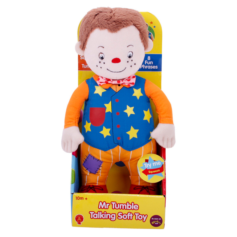 mr tumble talking plush