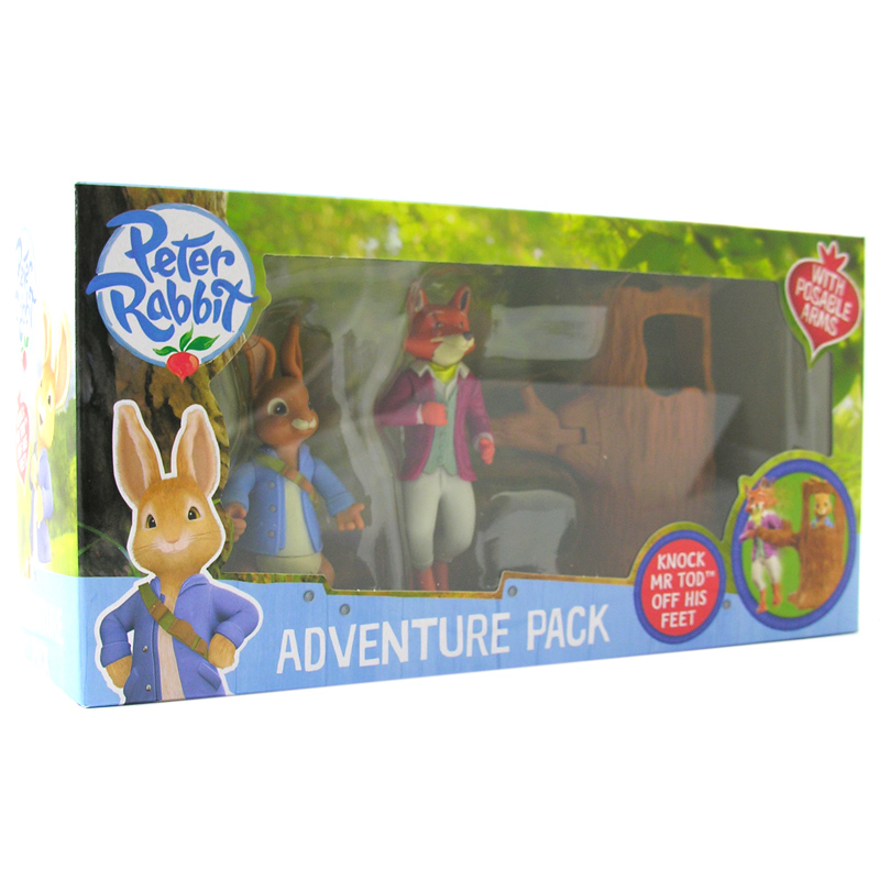 peter rabbit woodland chase figures