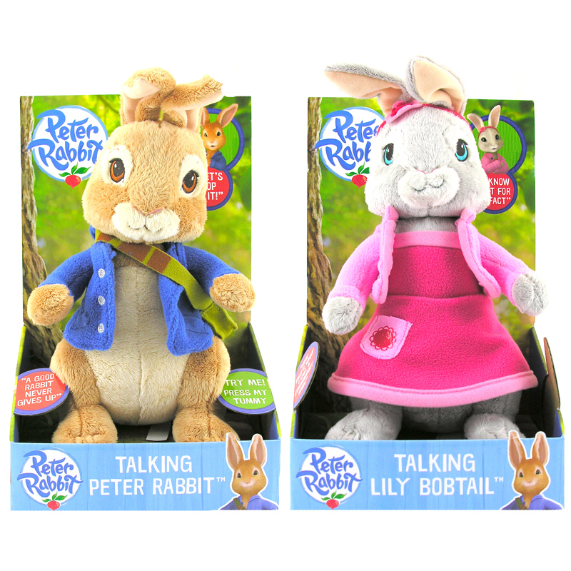 talking peter rabbit toy